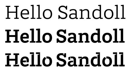 sandoll font -